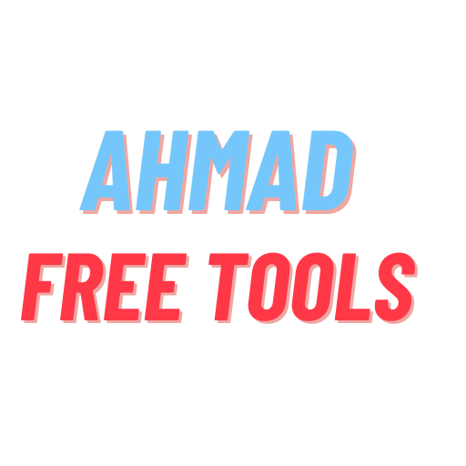 Ahmad Free Tools