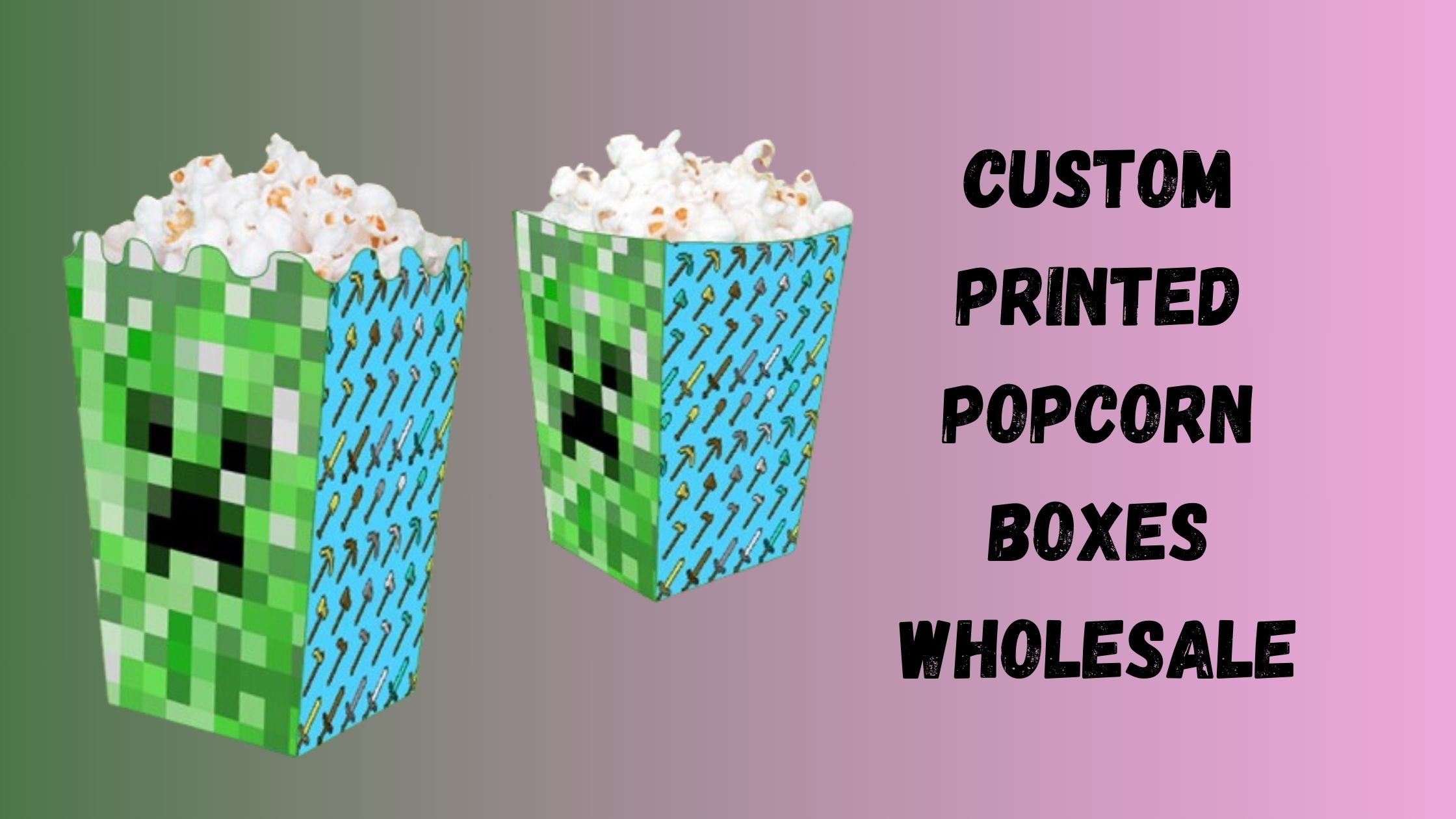 Film Night Experience up with Custom Printed Popcorn Boxes