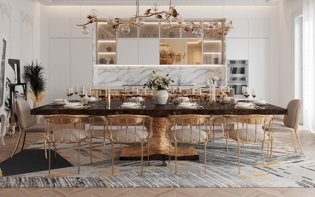 How Dining Tables Have Evolved in Dubai’s Interior Design Scene