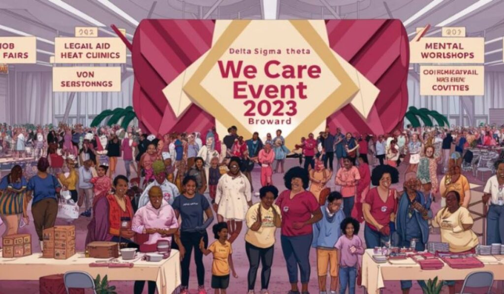 Delta Sigma Theta We Care Event 2023 Broward: A Community Success Story