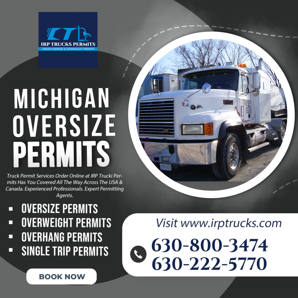 IRP Trucks to Action Through the Michigan Oversize Permits