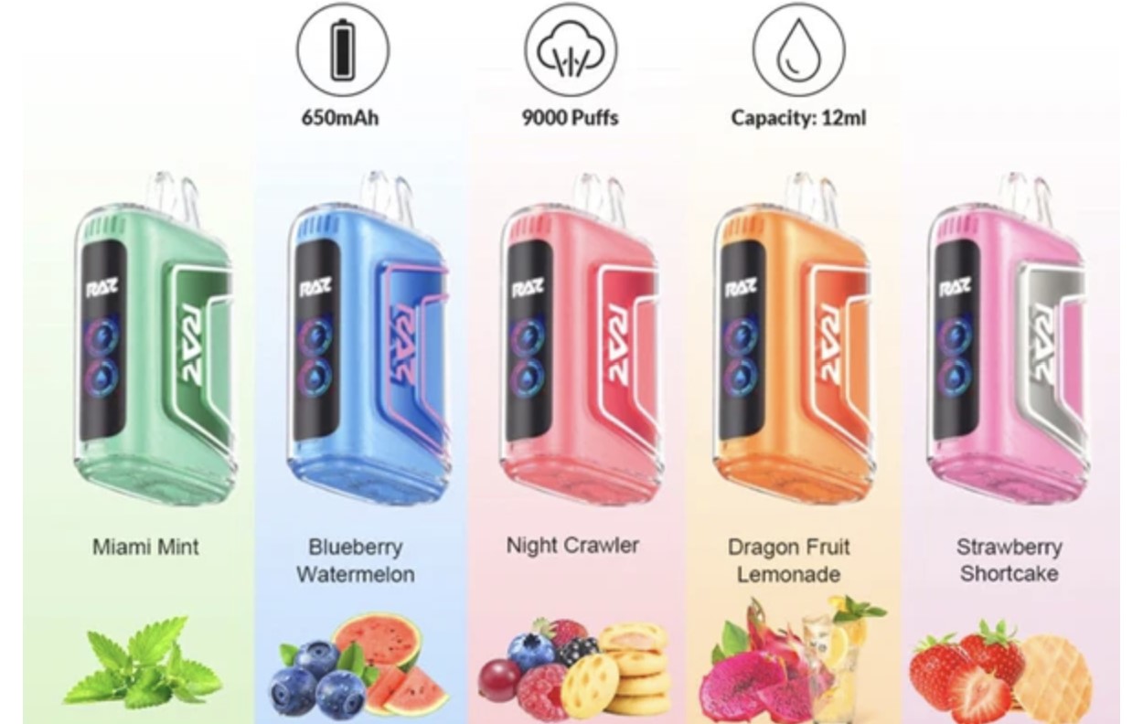 Razz Bar vs. Other Disposable Vapes: Why It’s the Clear Winn