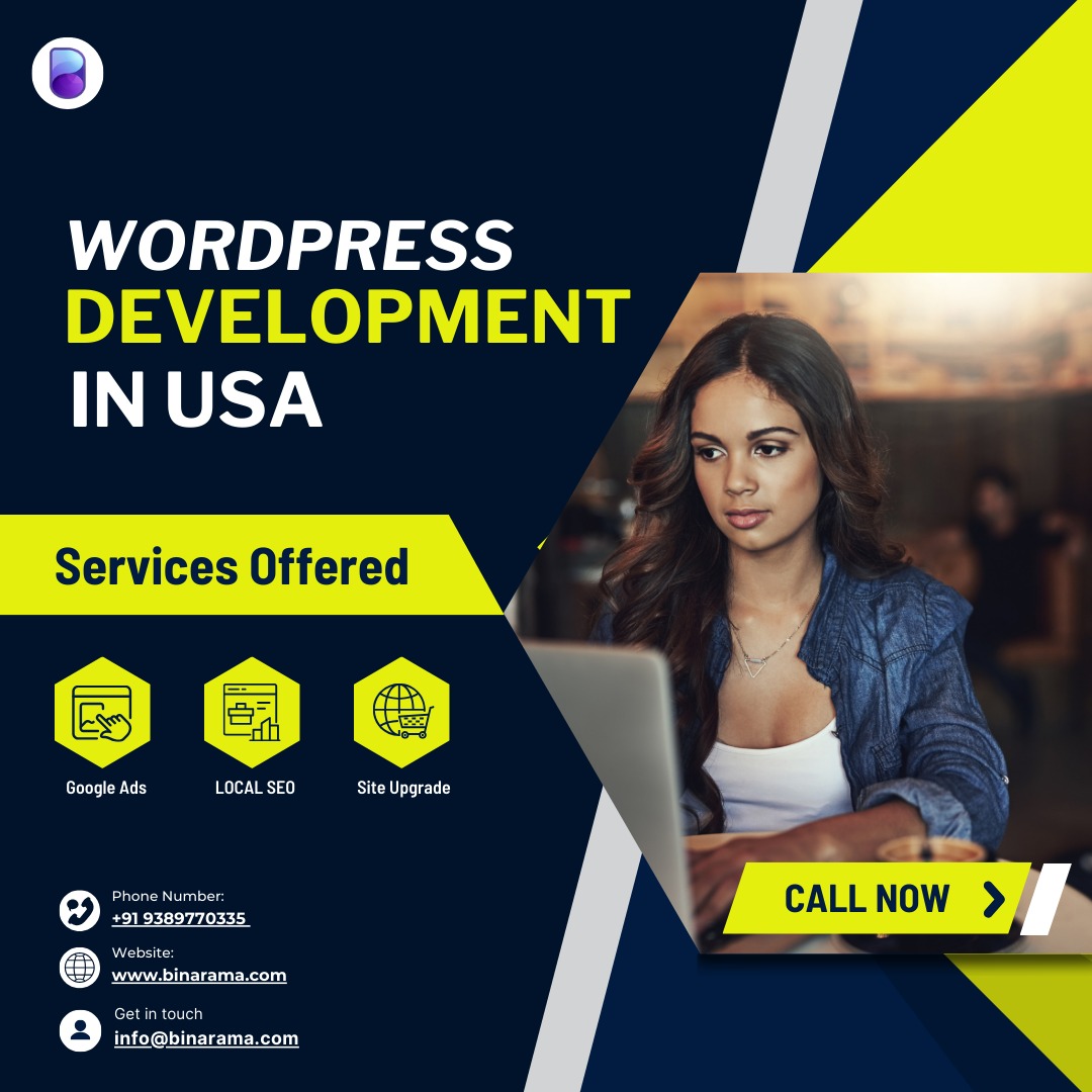Website Design & Development Services in USA | Binarama