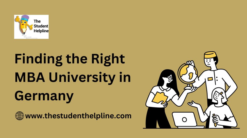 Finding the Right MBA University in Germany