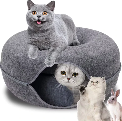 Why Your Feline Friend Needs a Donut Cat Tunnel in Their Life