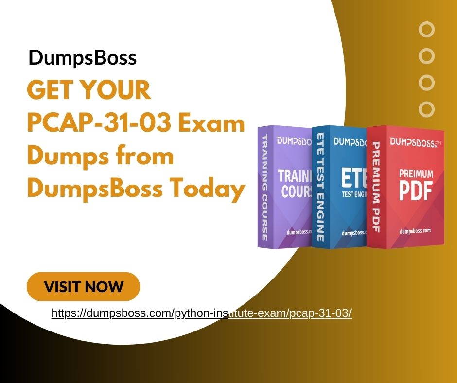 Get Access to Premium PCAP-31-03 Dumps at DumpsBoss