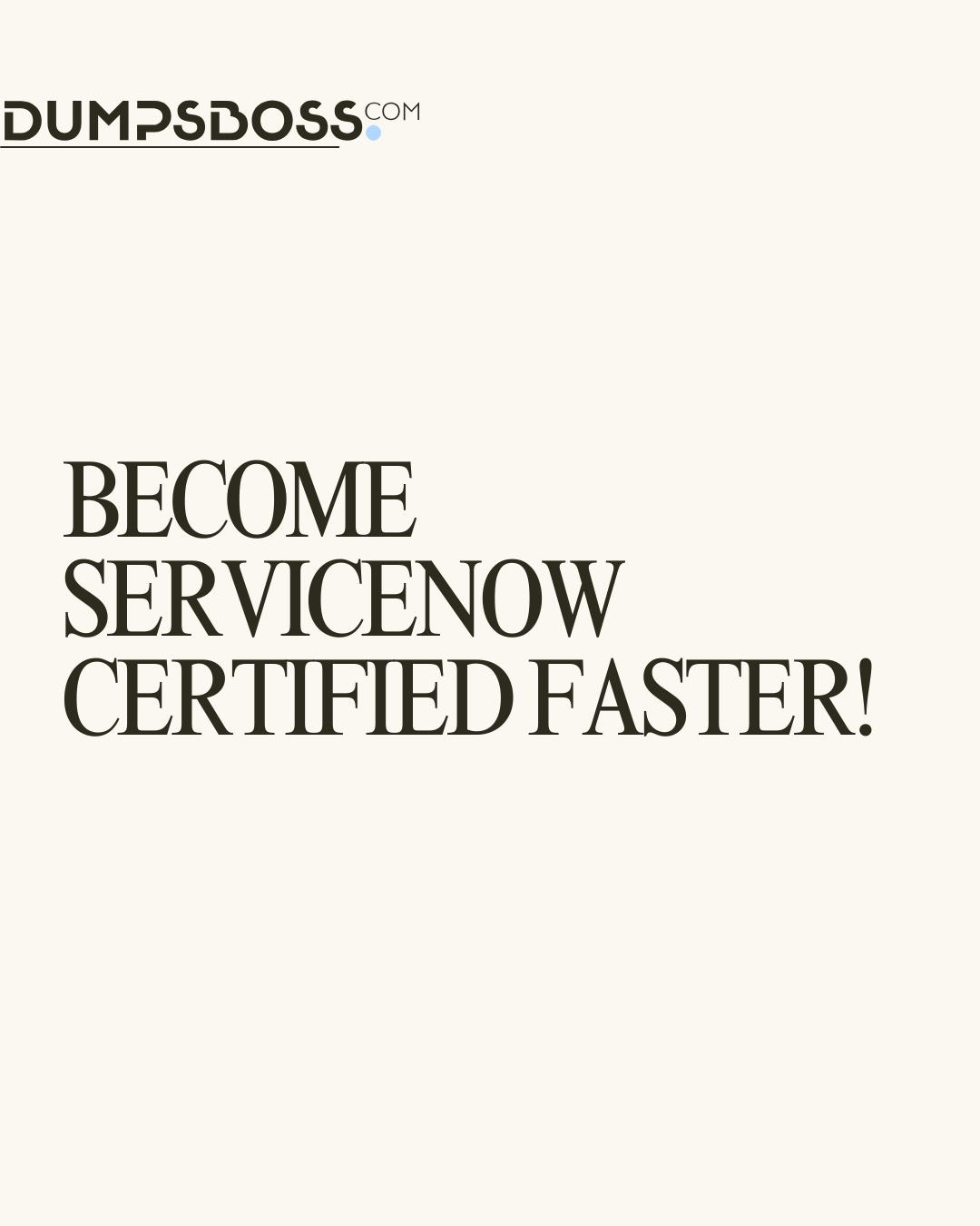 NewServiceNow DumpsBoss Dumps – Master Your Exam in One Post