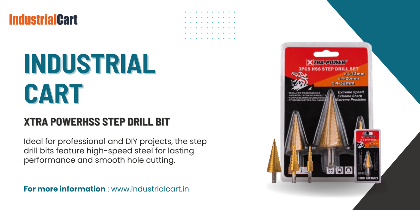 Get Precision and Power with Xtra Power HSS Step Drill Bit S