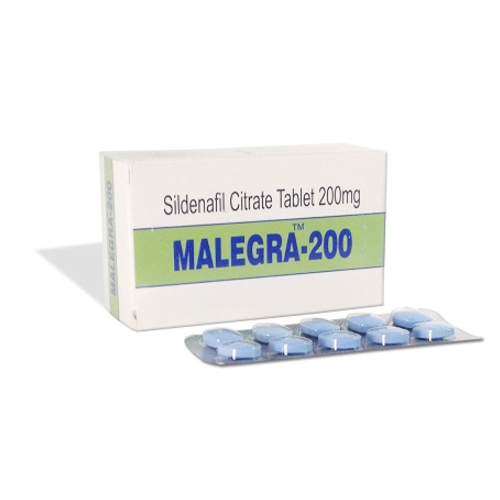 Malegra 200 – To Increase Men’s Sexual Drive