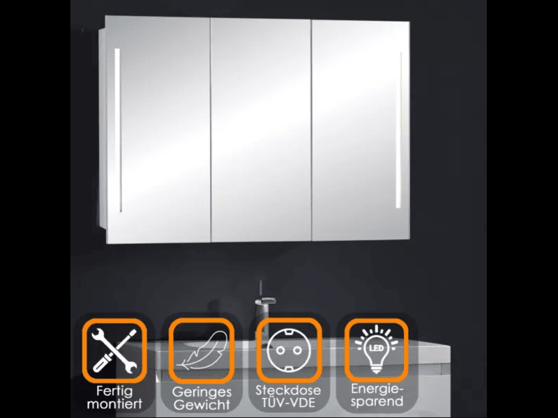 Warum ein LED-Spiegelschrank ein Muss für moderne Badezimmer