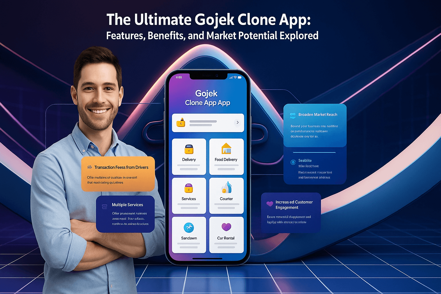 The Ultimate Gojek Clone App: Features, Benefits, and Market