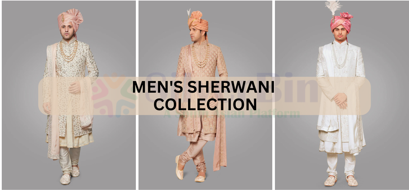 Top 10 Stunning Men’s Sherwani Designs for Your Wedding Day