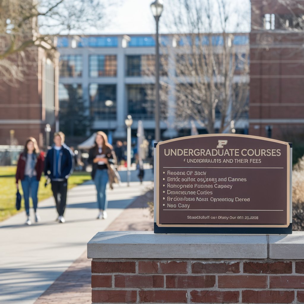 Purdue University: Undergraduate Courses and Their Fees