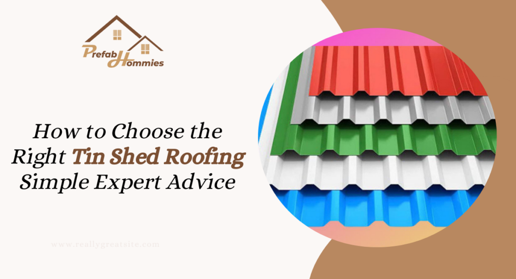 Choose the Right Tin Shed Roofing Simple Expert Advice