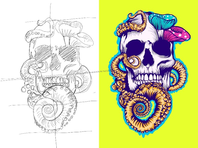 Vector Art Services for Digital and publish Perfection for branding thickness