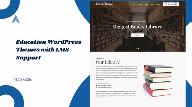 Education WordPress Themes with LMS Support and Cour