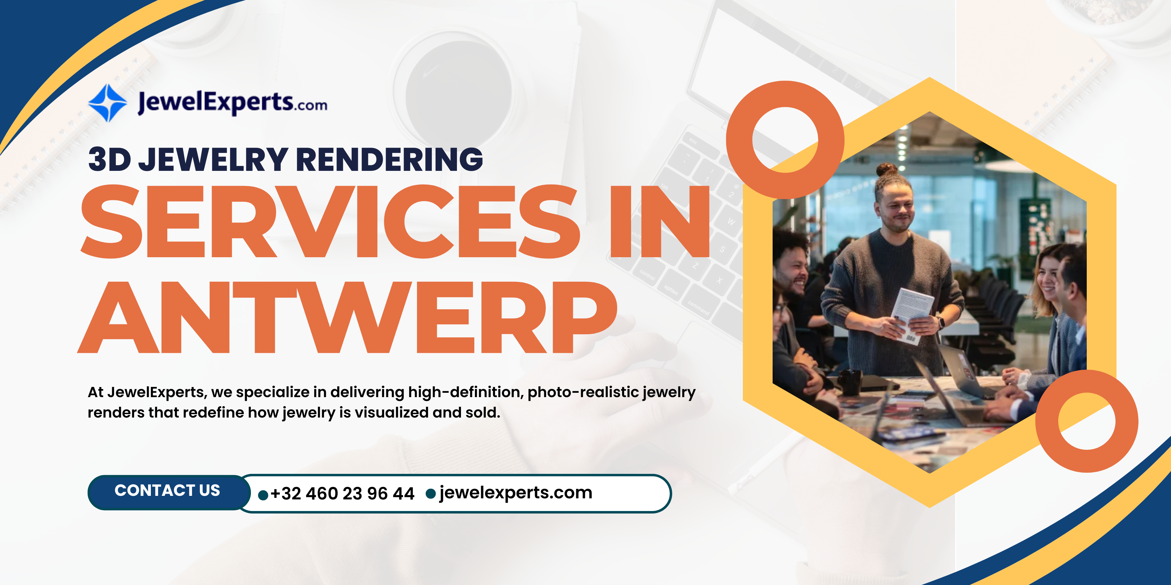 3D Jewelry Rendering Services in Antwerp