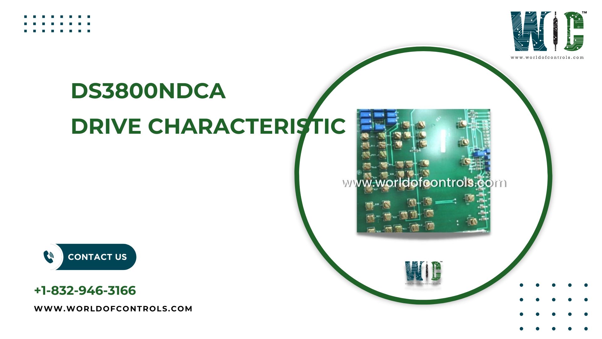 What You Should Know About Drive Control Module Characterist
