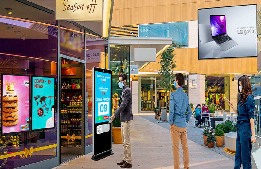 Using Digital Signage to Guide Visitors in Large Venues
