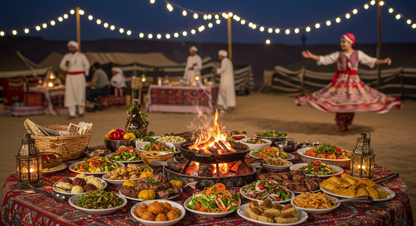 Evening Red Dunes Desert Safari With BBQ/Veg Dinner: An Unfo