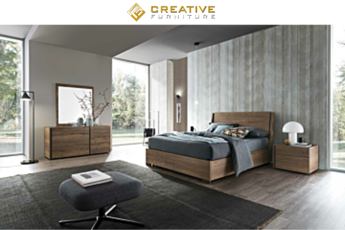 What are the Key Elements of a Modern Bedroom Set?
