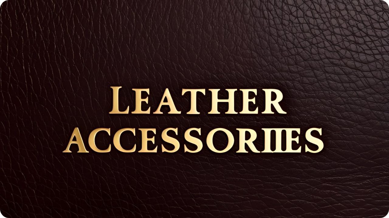 Versatile Leather Accessories for Modern Living