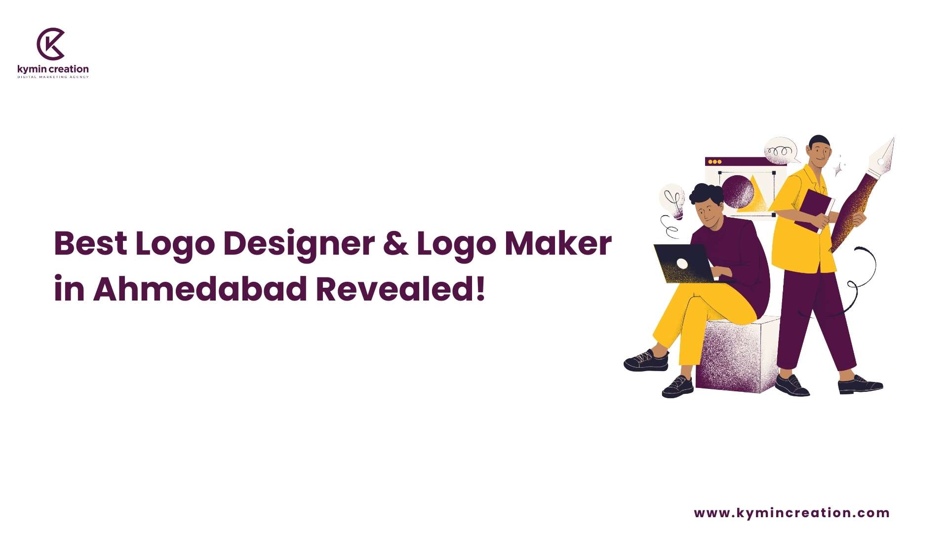 Find Your Perfect Logo Maker In Ahmedabad – Kymin Creation