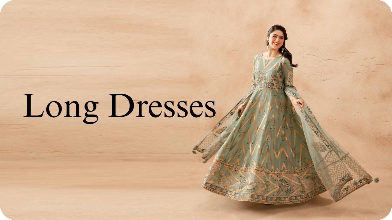 Celebrate Your Day with Nishat’s Long Dresses