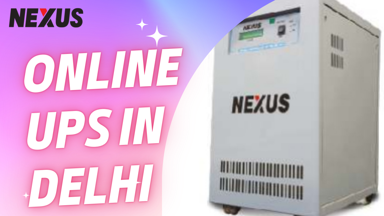 Your Gateway to Uninterrupted Power with Online UPS Solution