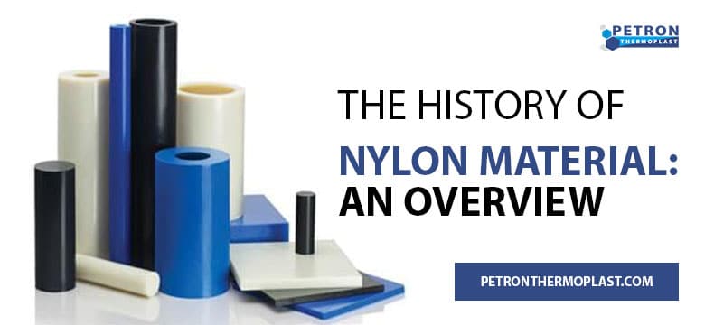 What is nylon and what are its material properties?
