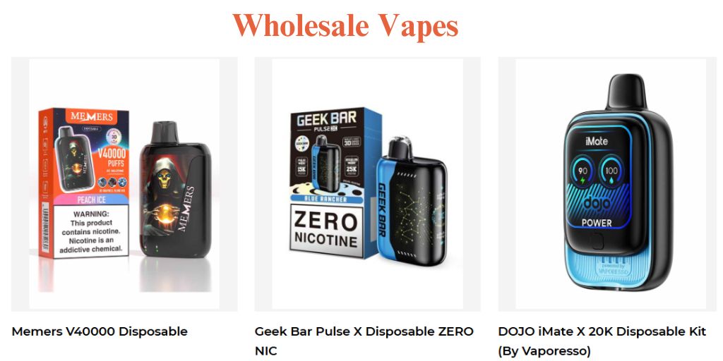Improve Your Retail Strategy with Wholesale Vapes