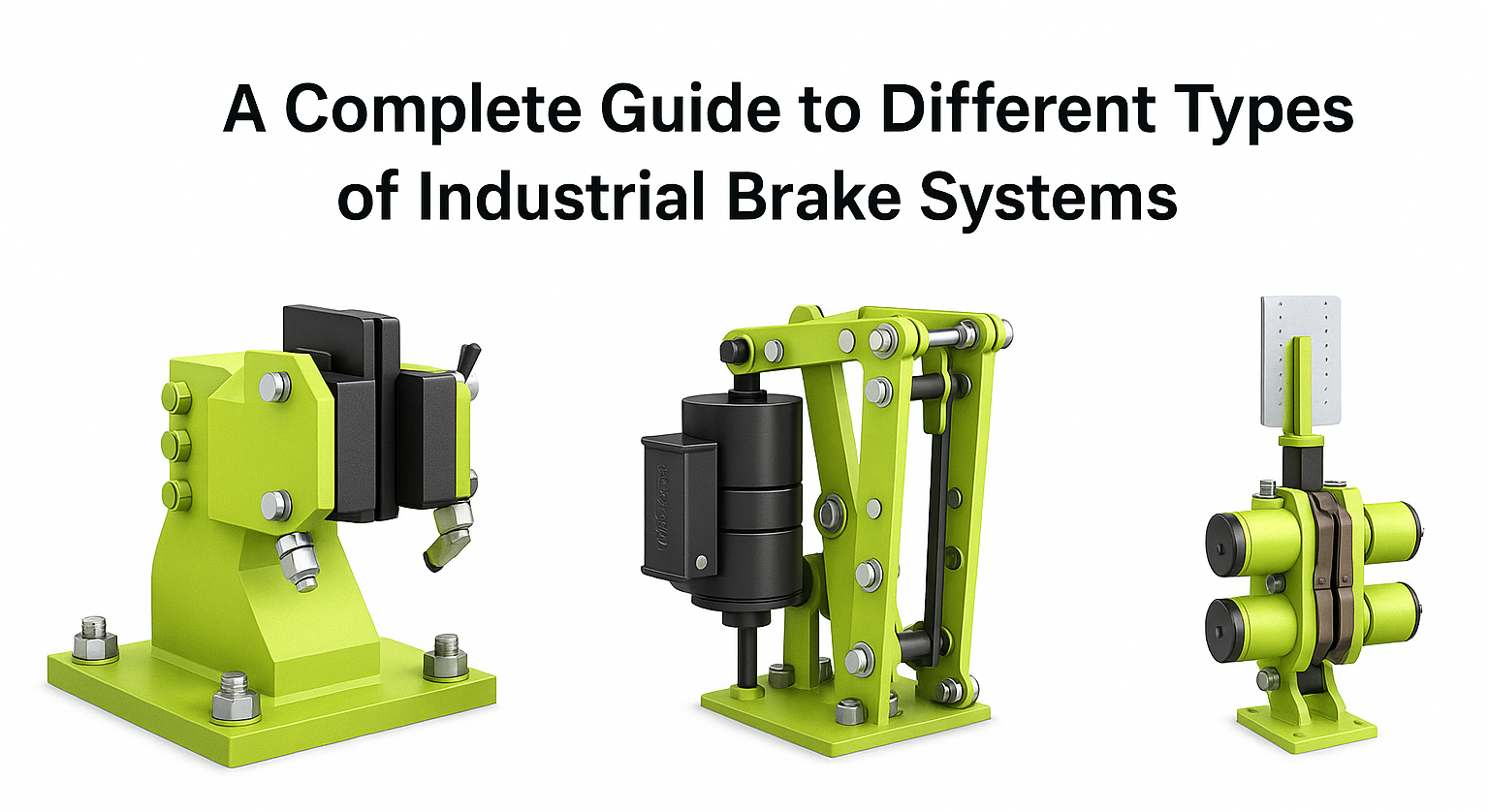 Choosing the Right Industrial Brake System for Heavy Machine