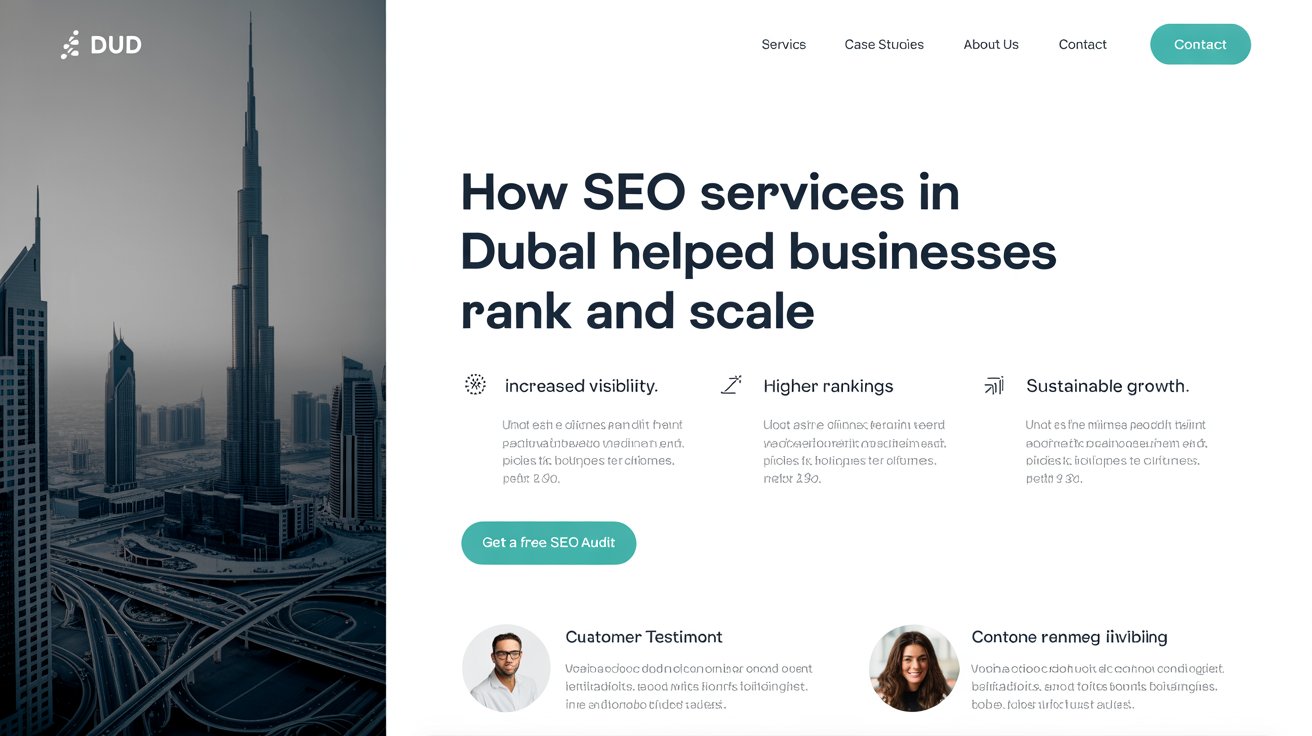 How SEO Services in Dubai Helped Businesses Rank and Scale