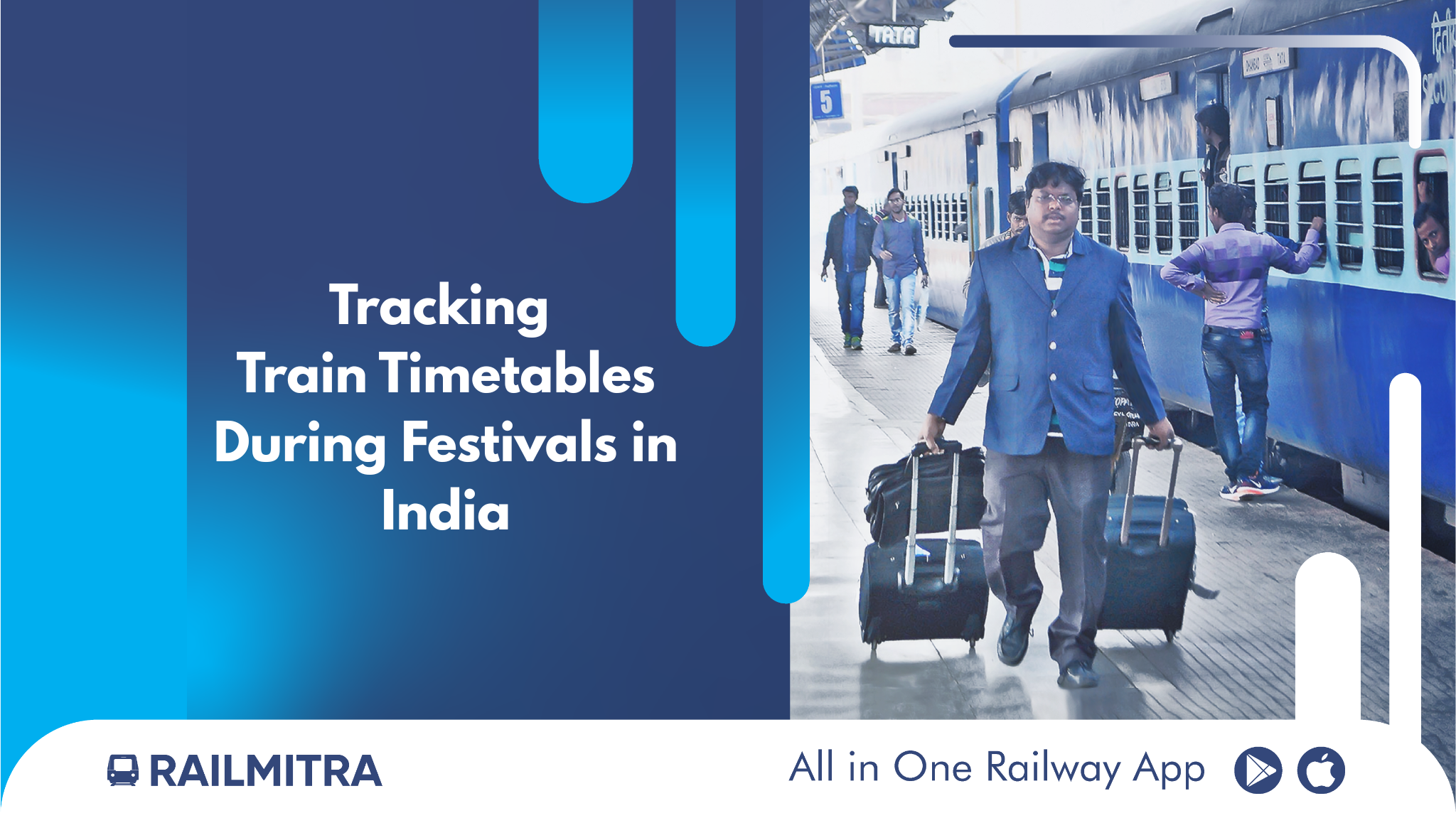 Tracking Train Timetables During Festivals in India