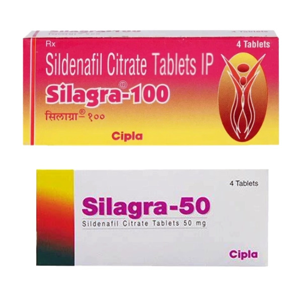 Silagra 50 mg – Mild Yet Powerful ED Relief